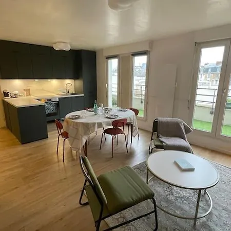 Appartamento 2p Avec Terrasse Et Parking 20 Parigi